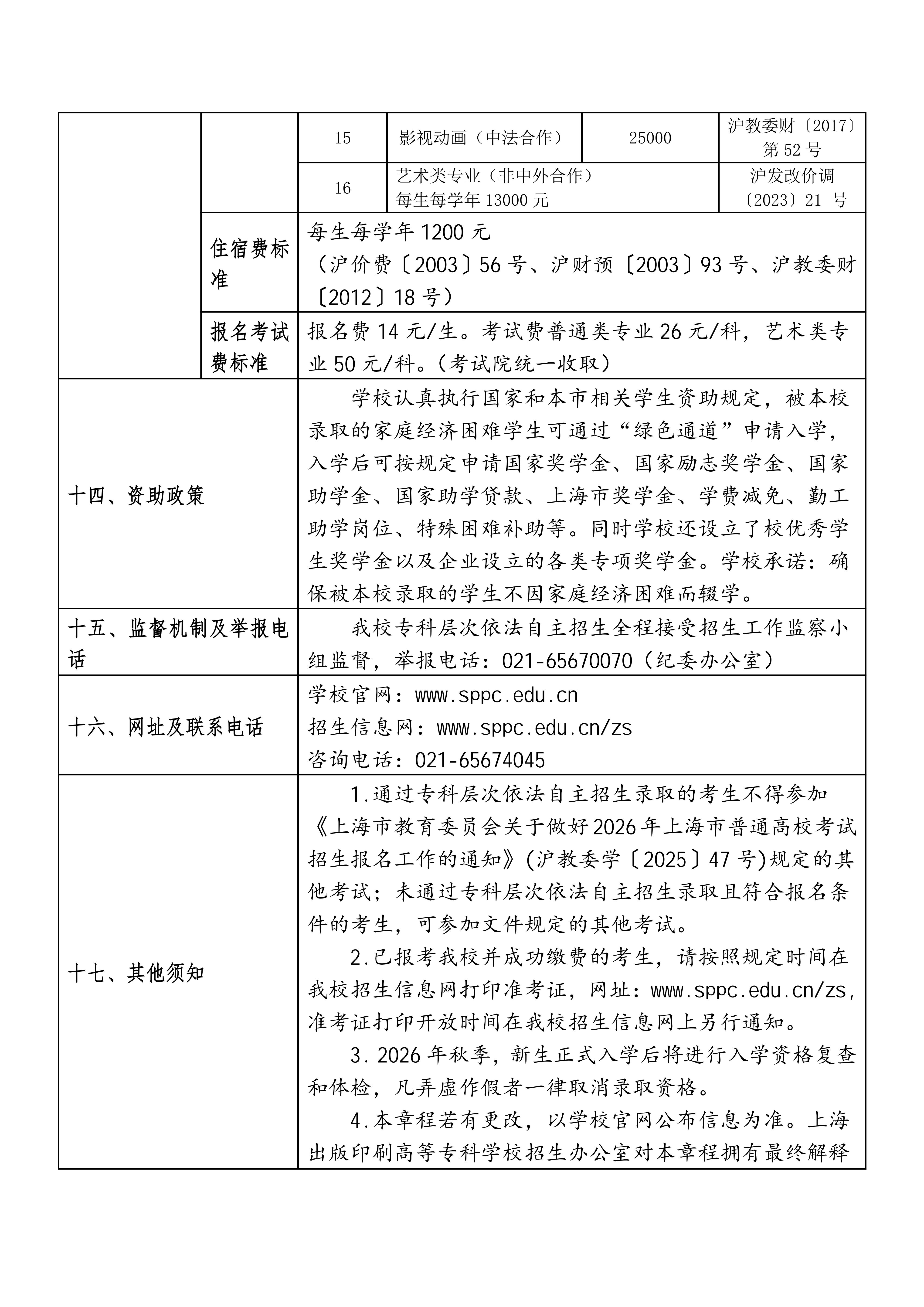 上海出版印刷高等专科学校2026年专科层次依法自主招生章程_10.jpg